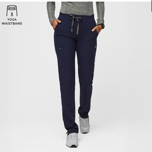 Figs Pants - women's Navy Yola™ - Skinny Scrub Pants 2.0 - M / Navy